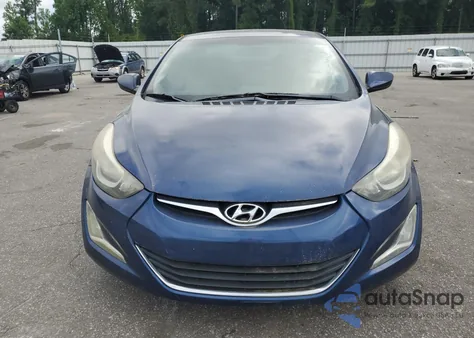 2016 Hyundai Elantra Se из США, поврежденный, VIN 5NPDH4AE6GH689986